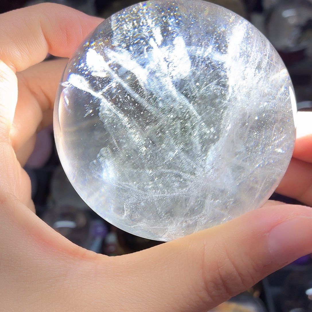 珠宝半成品未镶嵌水晶白水晶6.88