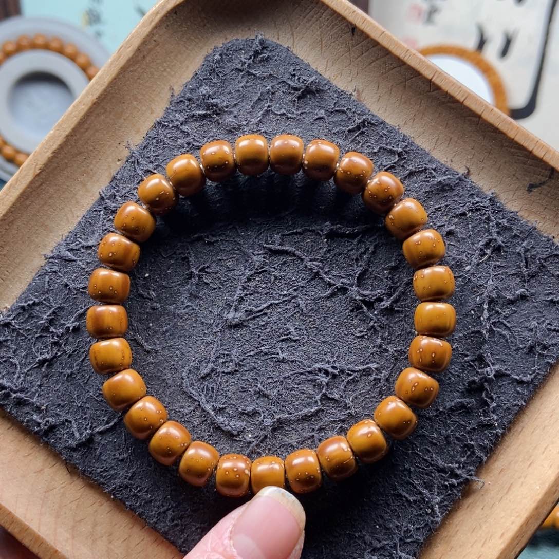 紫金鼠手串8mm实心老型