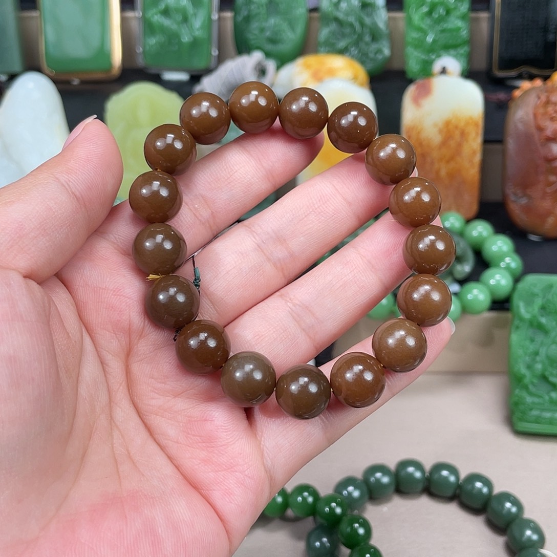 和田玉未镶嵌挂件12