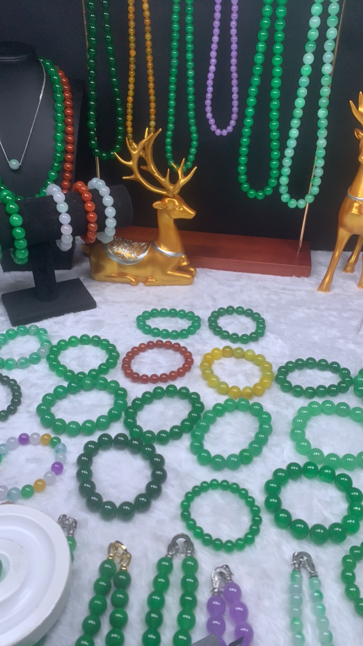 缅料散珠定制链接可做手链项链