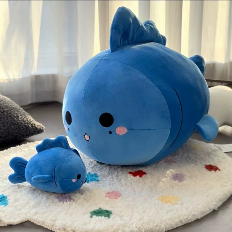 明星同款极速小鱼毛绒玩具公仔玩偶可爱闪电挂件娃娃大抱枕礼物女