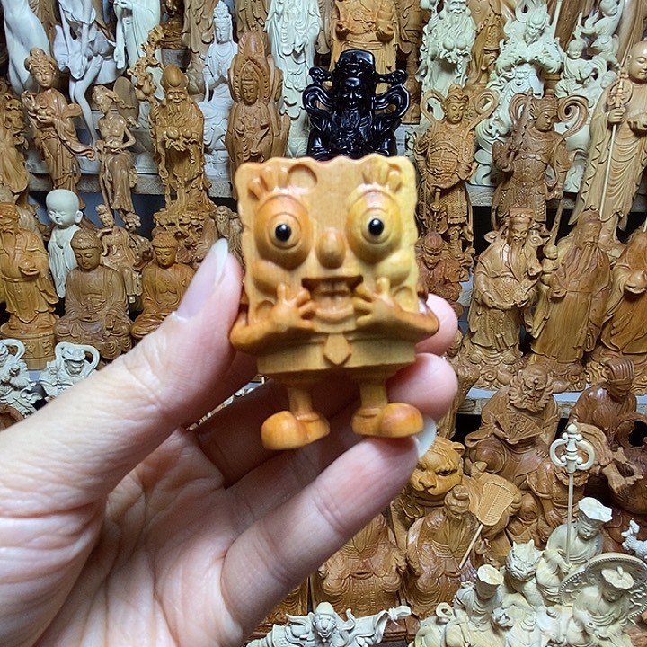 柏木（崖柏）海绵宝宝