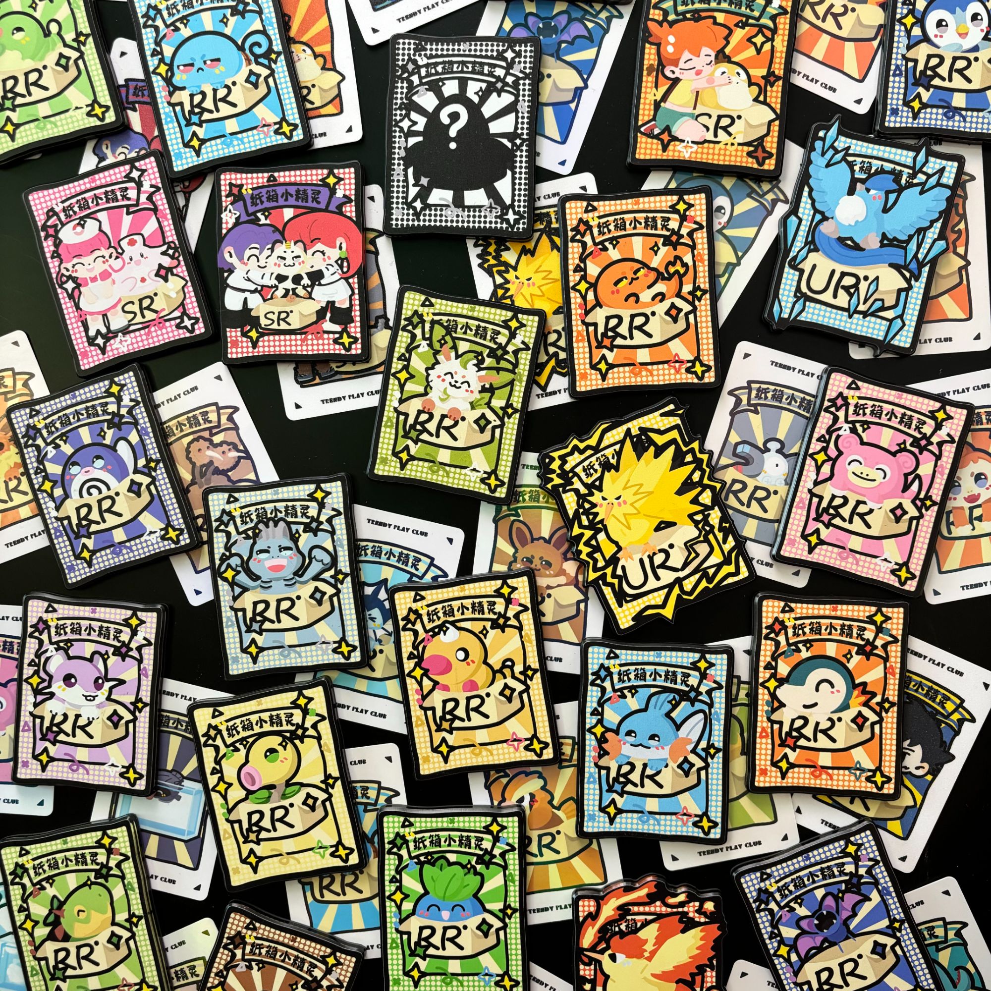 八八潮玩社艺术家款 精灵宝可梦亚克力冰箱贴