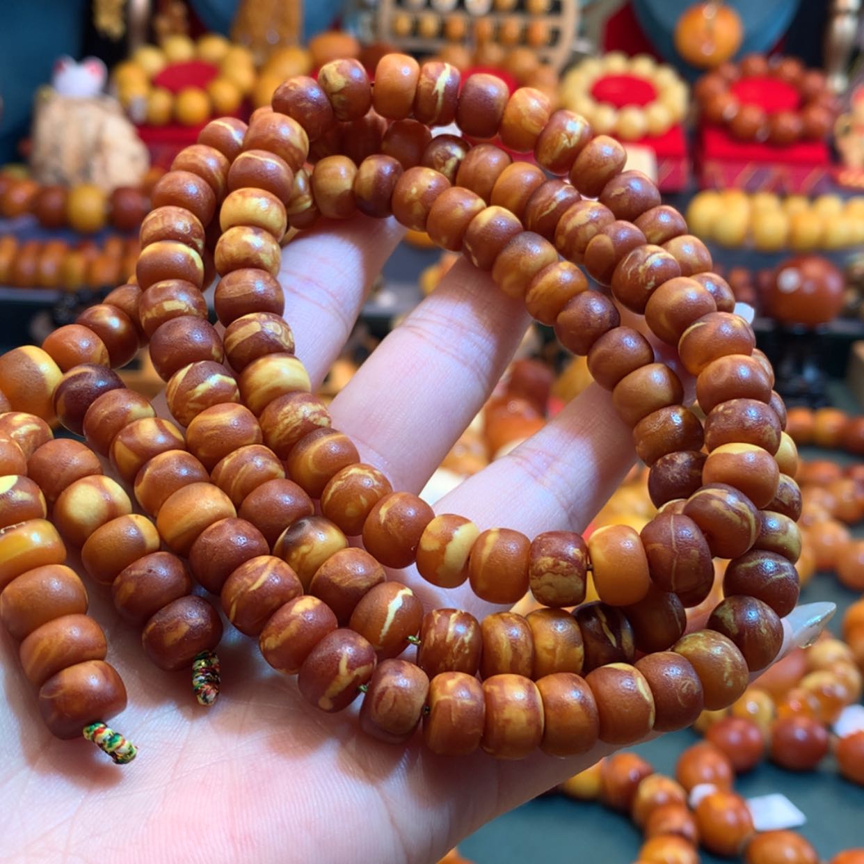 【闪购商品】蜜蜡手链未镶嵌蜜蜡手链