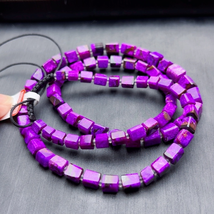 苏纪石（舒俱来）颈饰未镶嵌项链