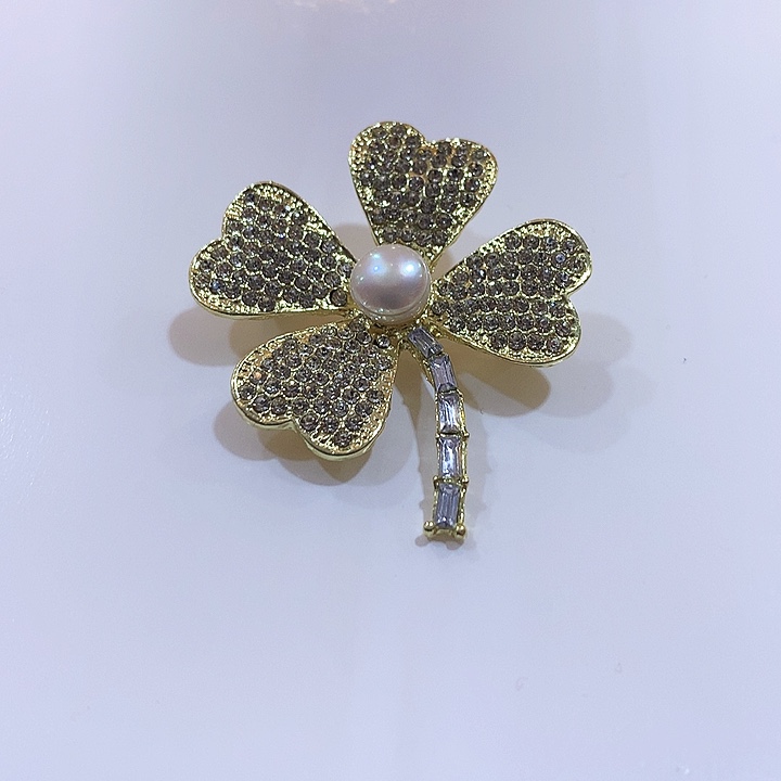 未镶嵌胸针淡水珍珠16