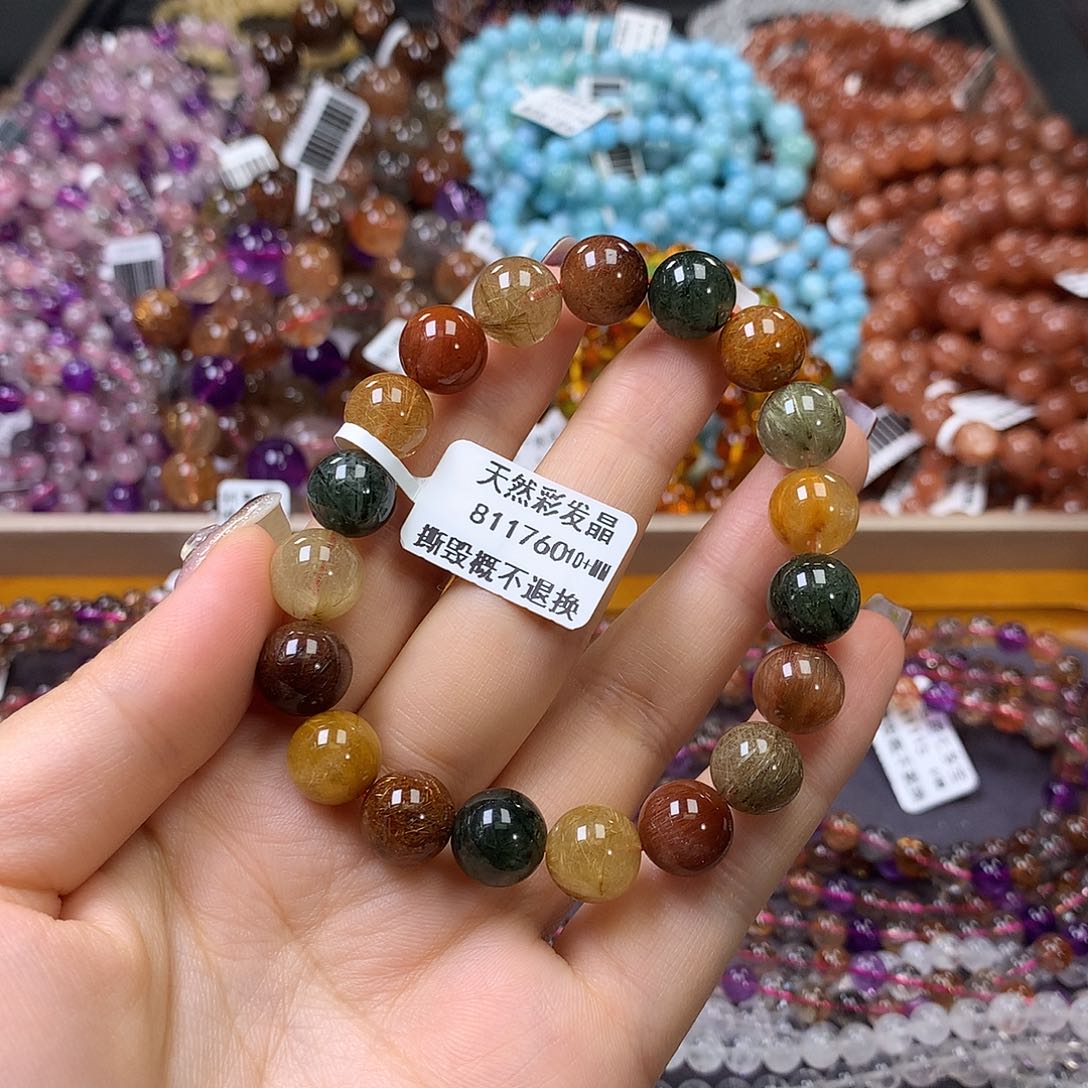 未镶嵌手链水晶，