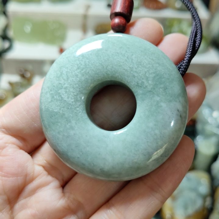 岫玉平安扣未镶嵌