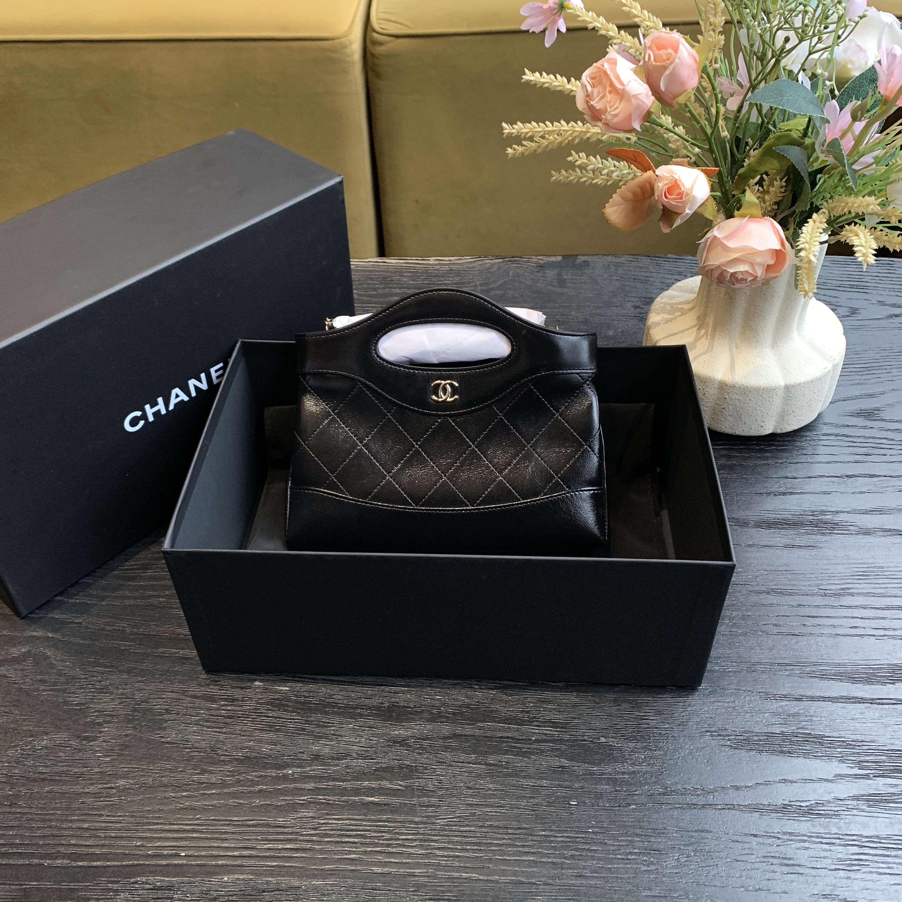 99新 Chanel/香奈儿 香奈儿24C  31bag nano 横版 芯片款/sp23453