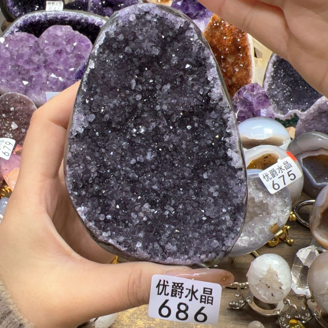 未镶嵌大型摆件（非配饰）紫晶686