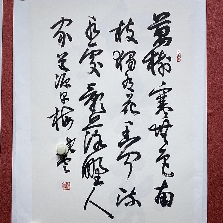 书法万树寒五色直播间