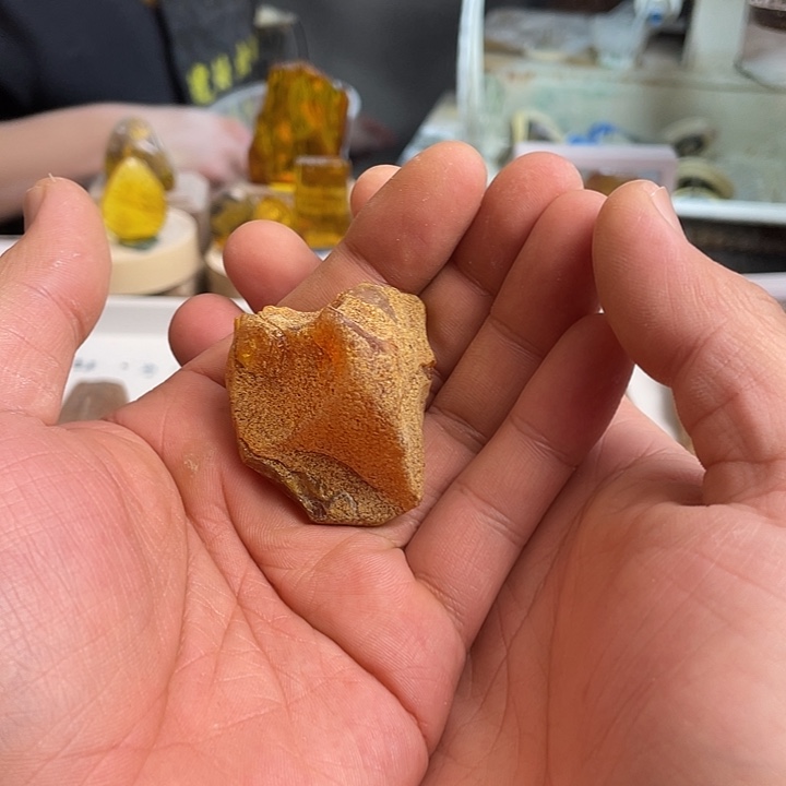 清***人定制琥珀未镶嵌天然琥珀蜜蜡