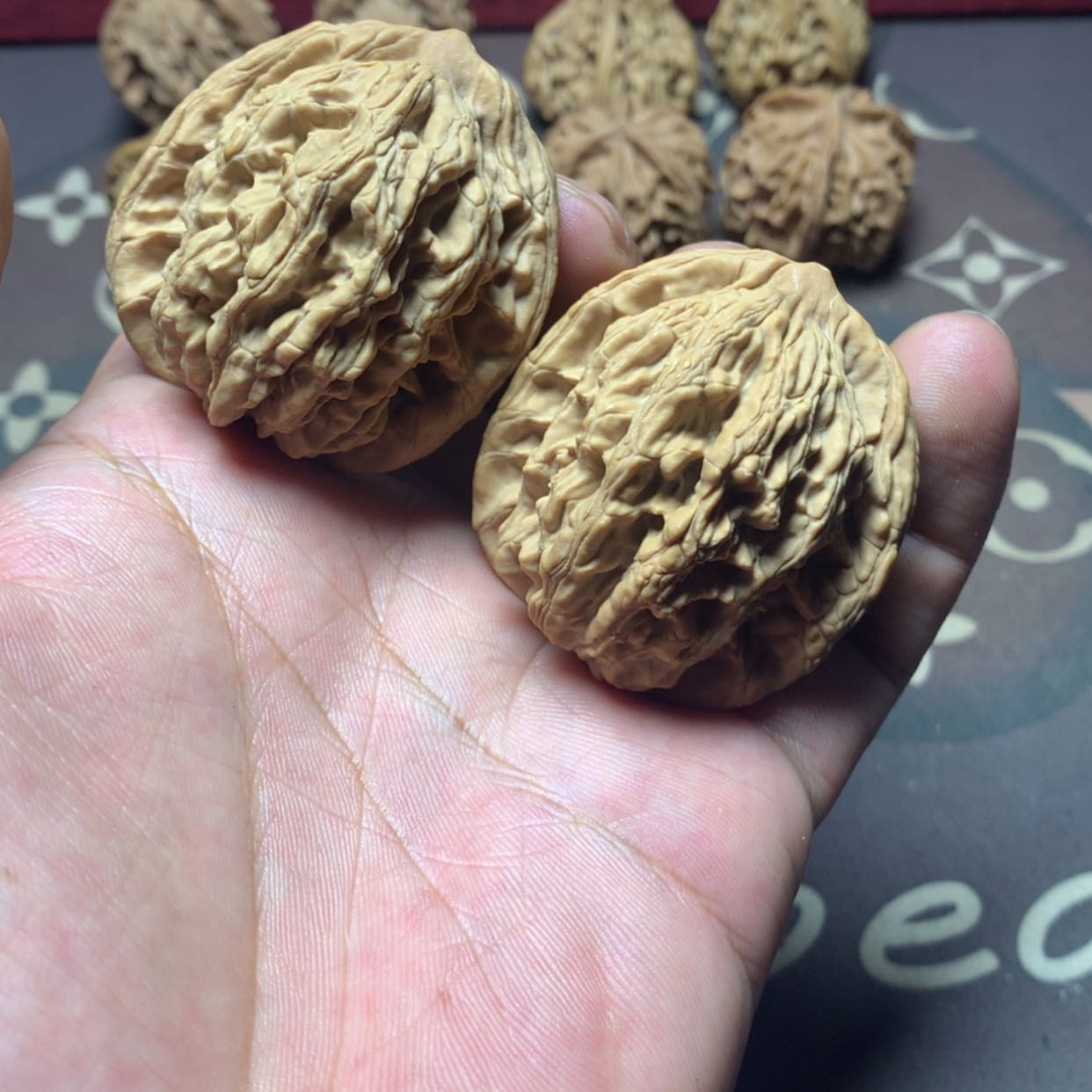 【闪购商品】把件文玩核桃43全品虎头