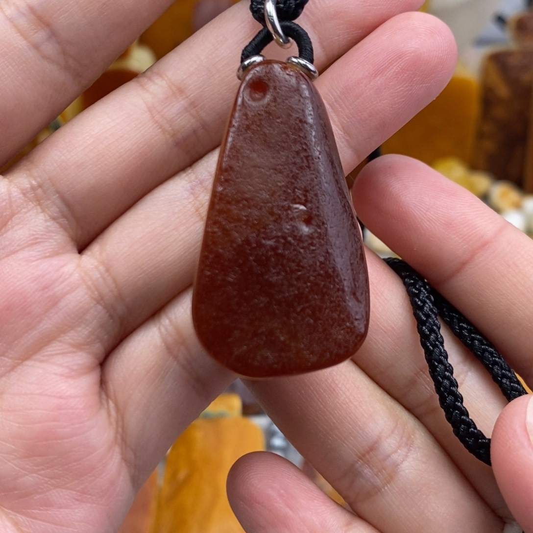 琥珀吊坠(赠链)未镶嵌