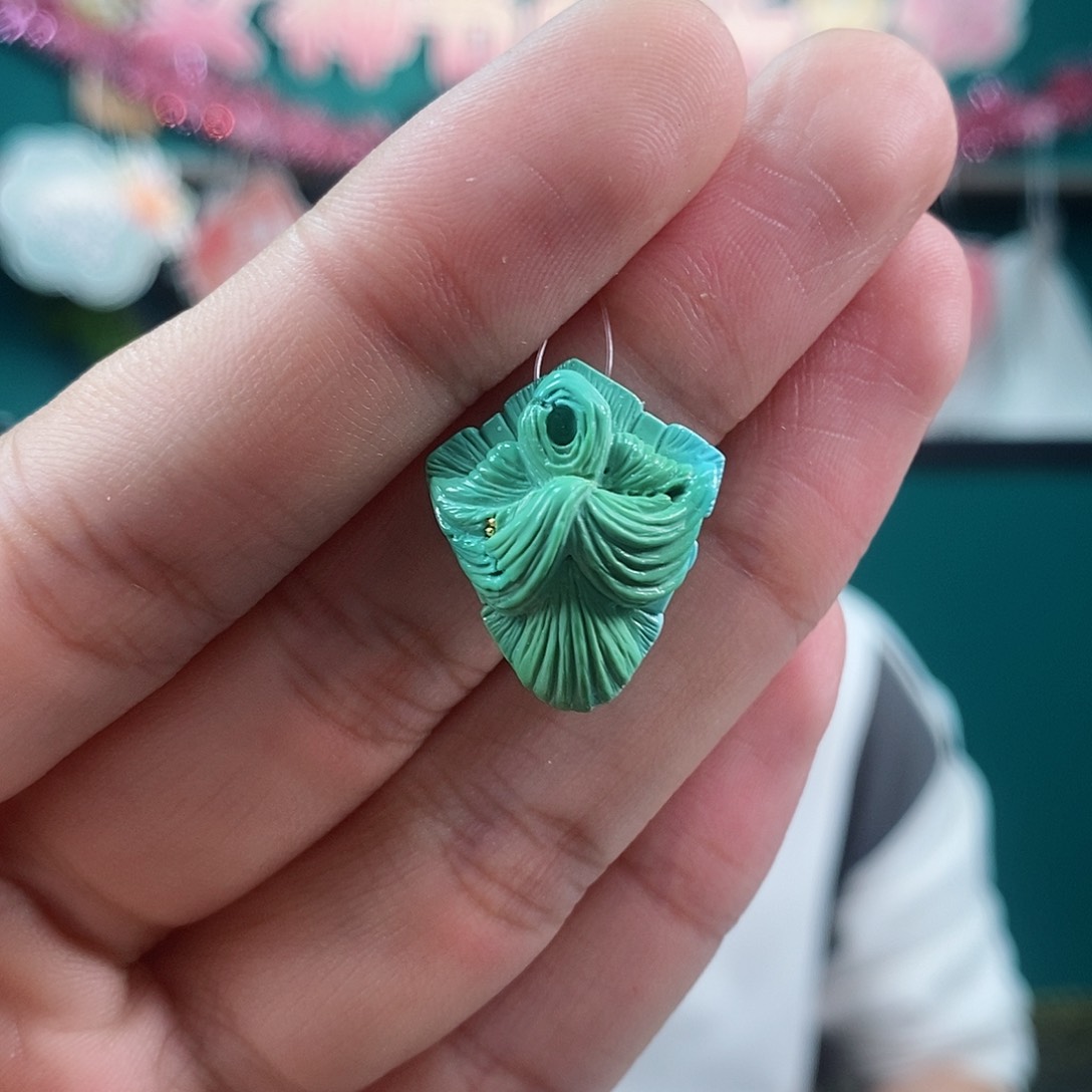 绿松石珠宝奇石未镶嵌