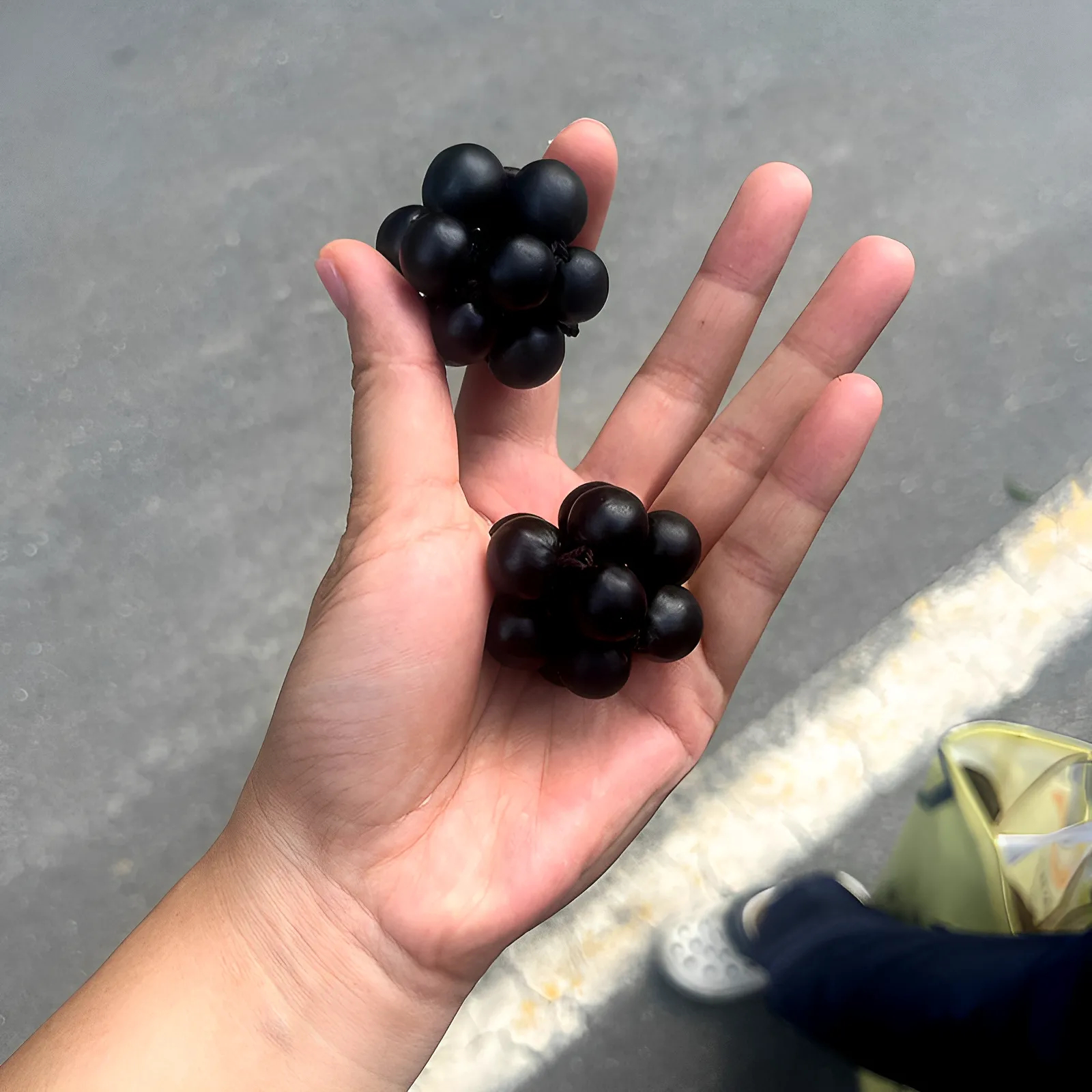 天然菩提文玩盘珠原色手球盘玩颜色两个装盘珠手球老人解闷神器