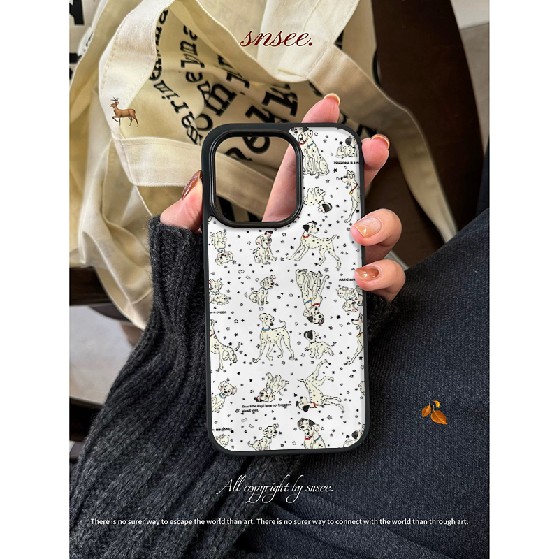 【奶油专属】韩系滴胶ins家庭狗狗适用苹果16pro女iphone15手机壳