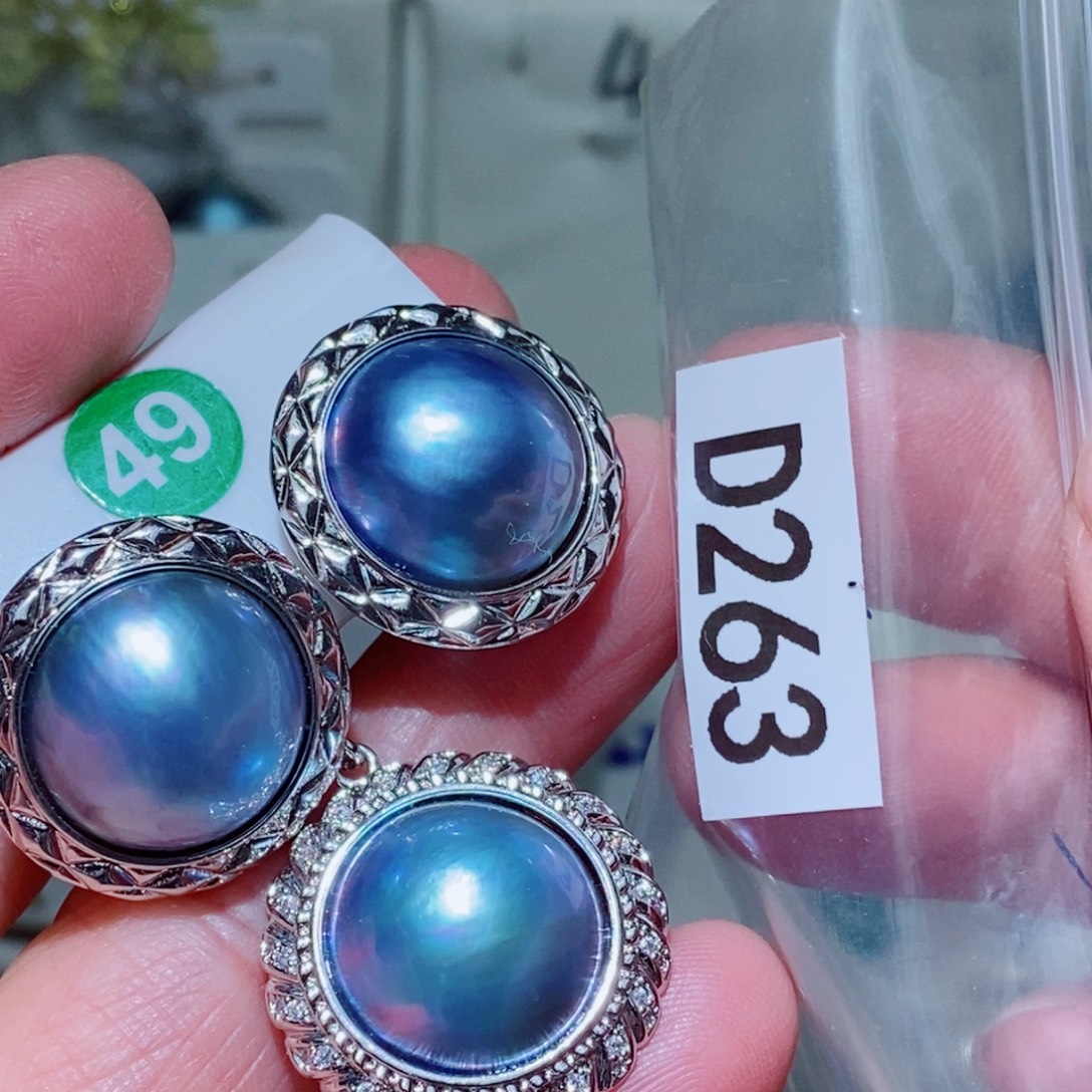 好***吧其他淡水珍珠银S925镶嵌