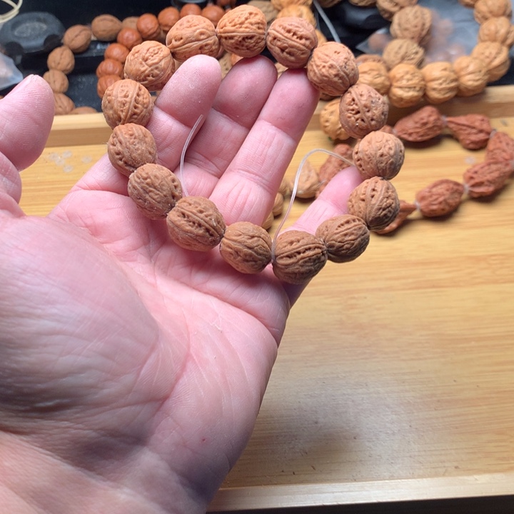 细***风文玩核桃吊坠野生精品小核桃散籽