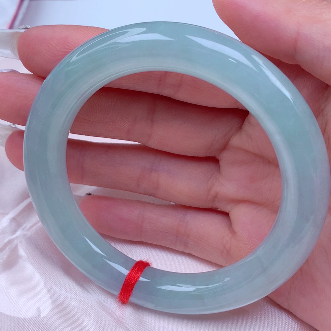 翡翠手镯未镶嵌天然缅甸翡翠A货手镯 537