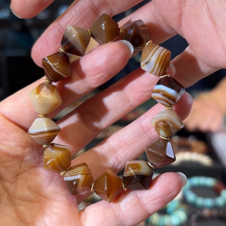 玛瑙/玉髓未镶嵌颈饰