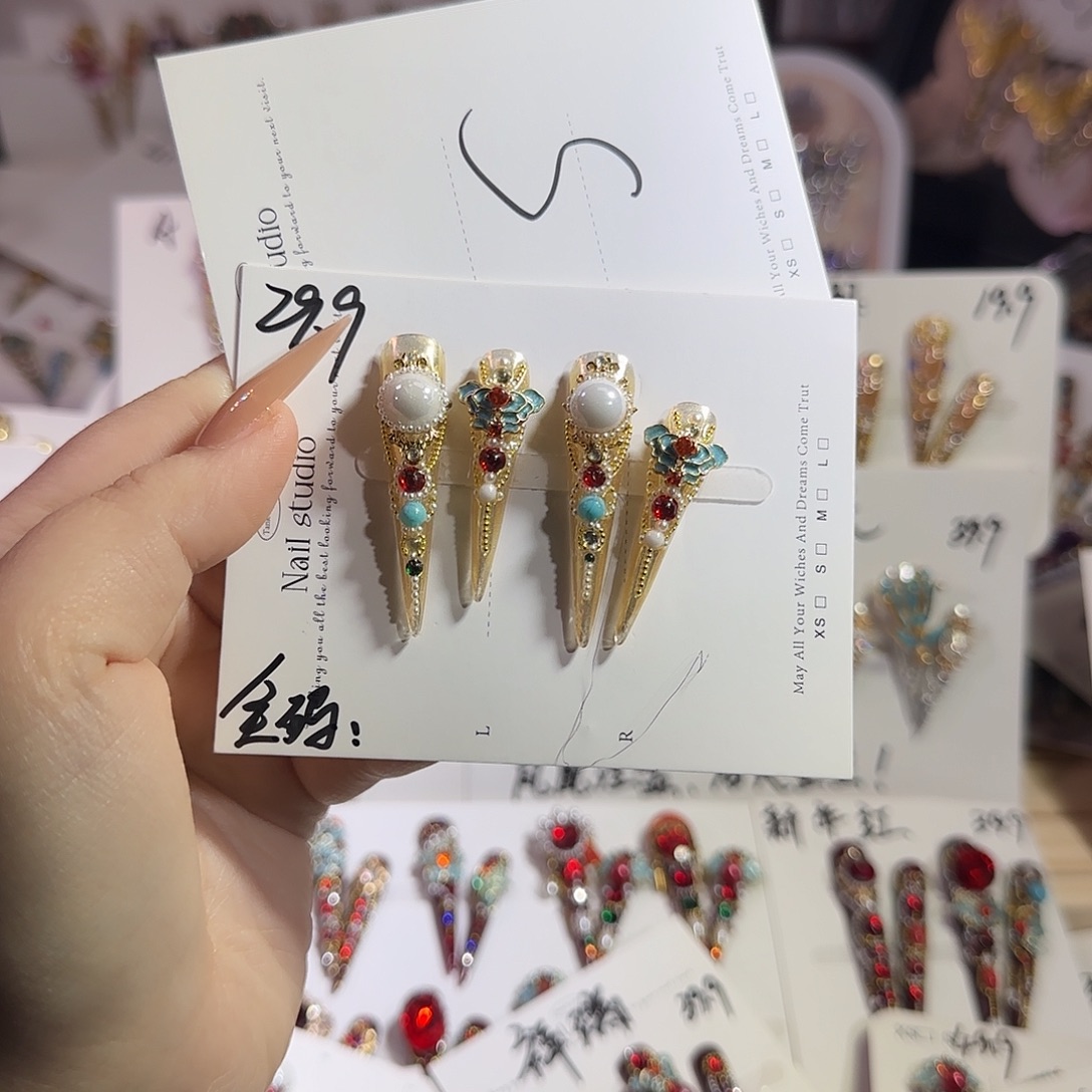 高定穿戴甲甲甲甲