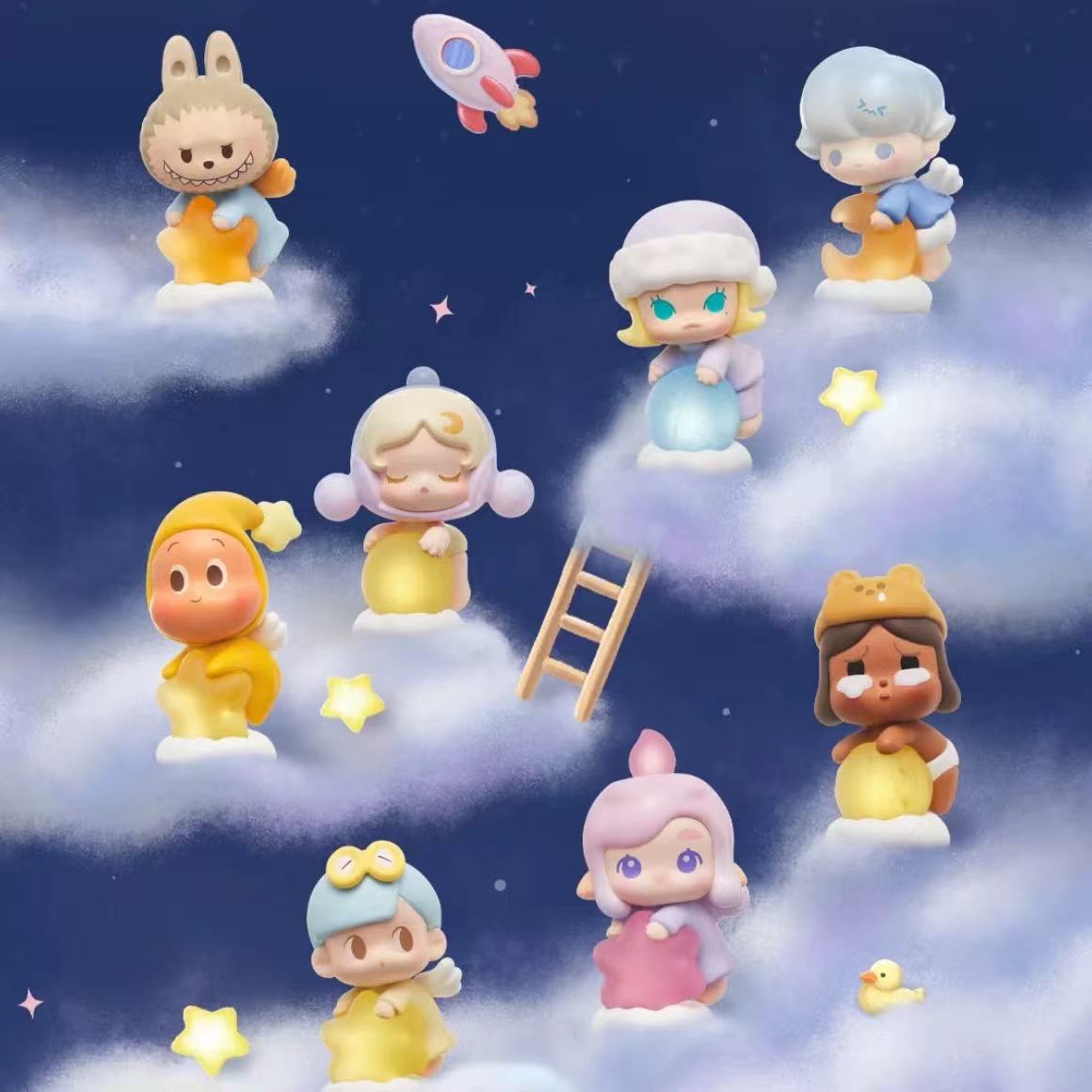 萌五号 学习办公diy摆件