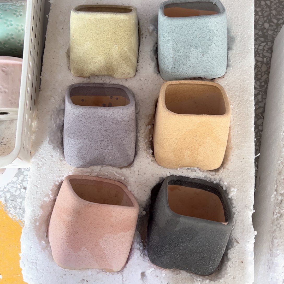 陶瓷多肉小花盆@@4