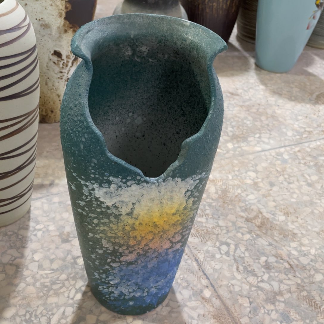 陶瓷瑕疵盆32缺口16厘米