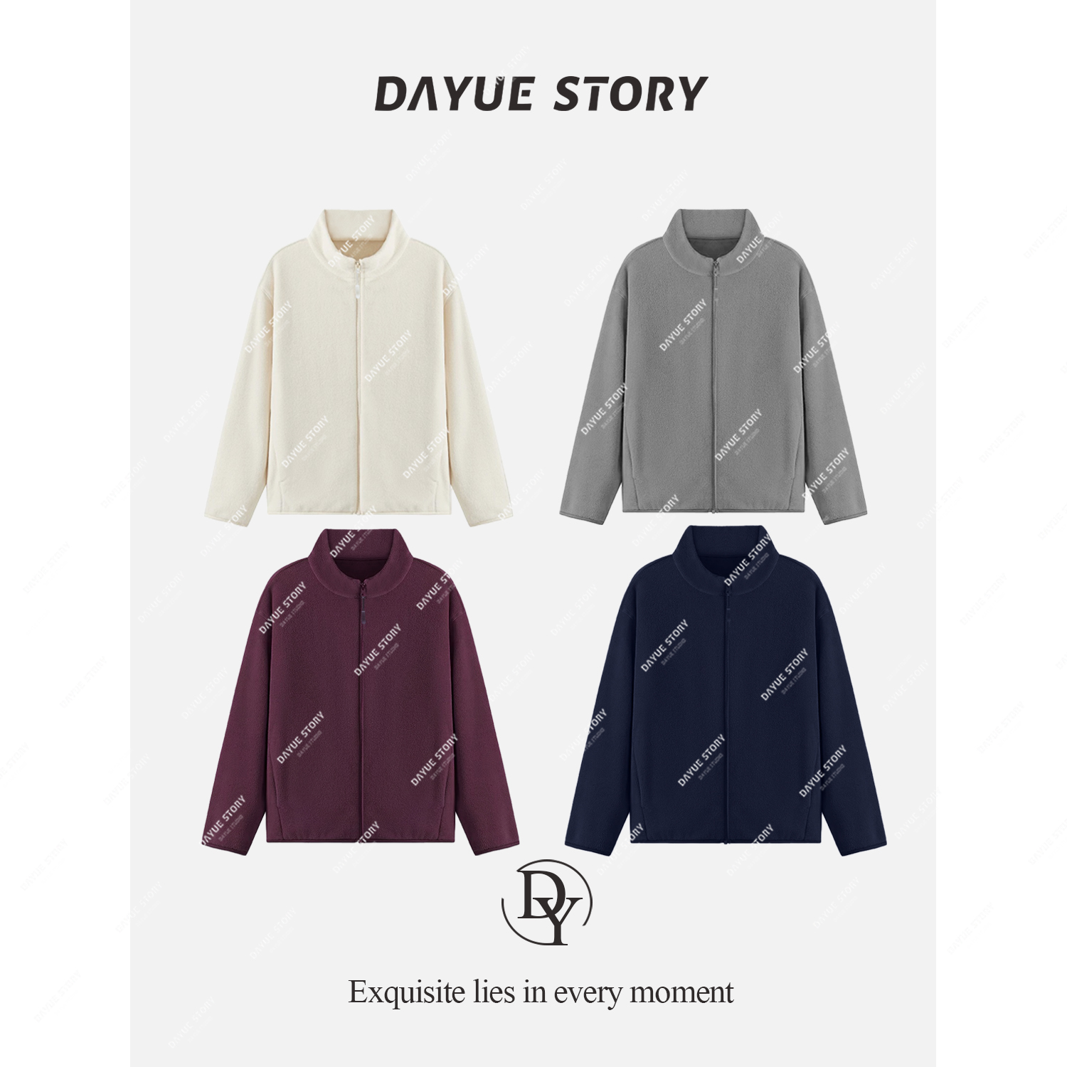 DAYUE【小暖炉】快囤！好穿保暖自发热双面奥粒绒 ~秋冬拉链立领外套