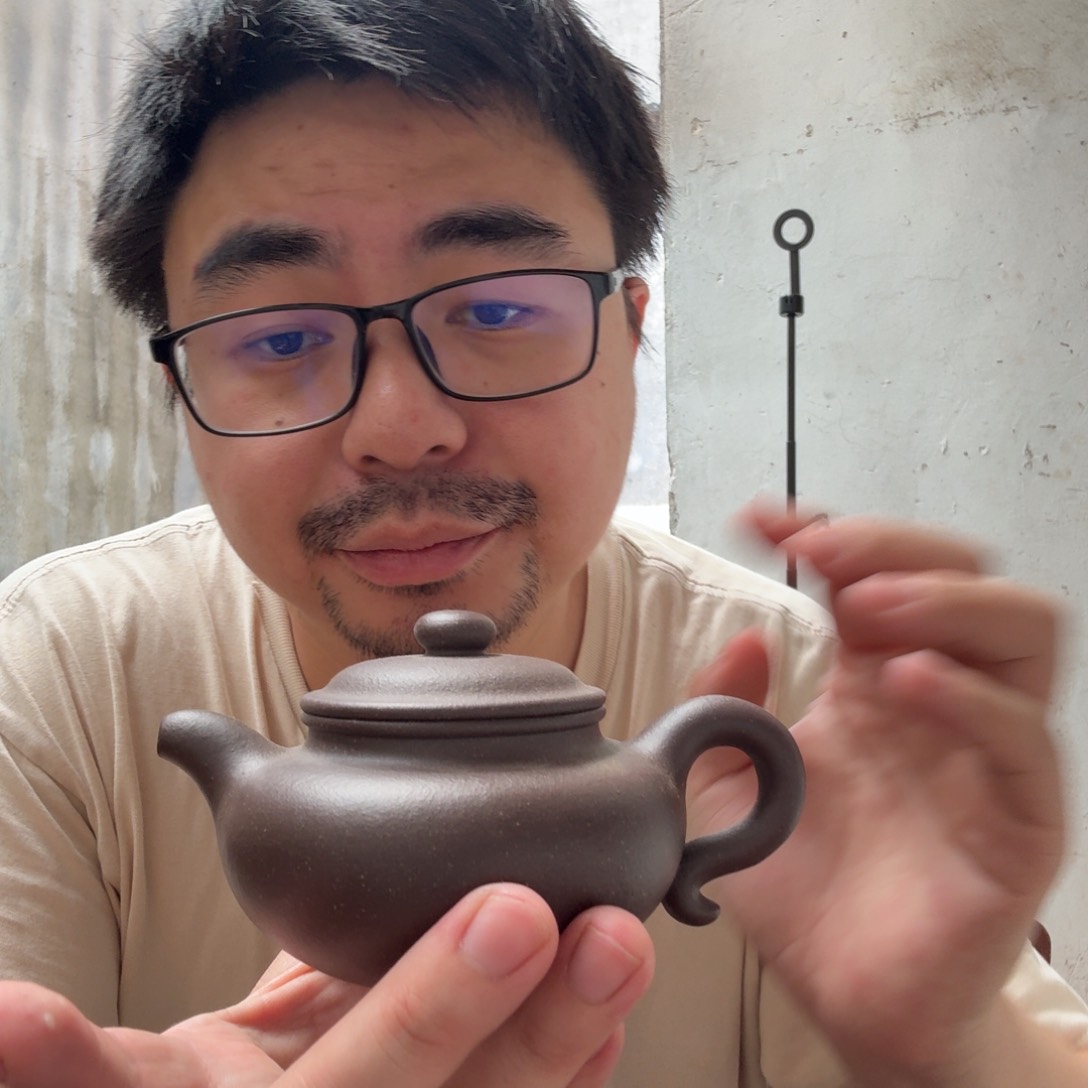 茶壶底槽青小郭紫砂