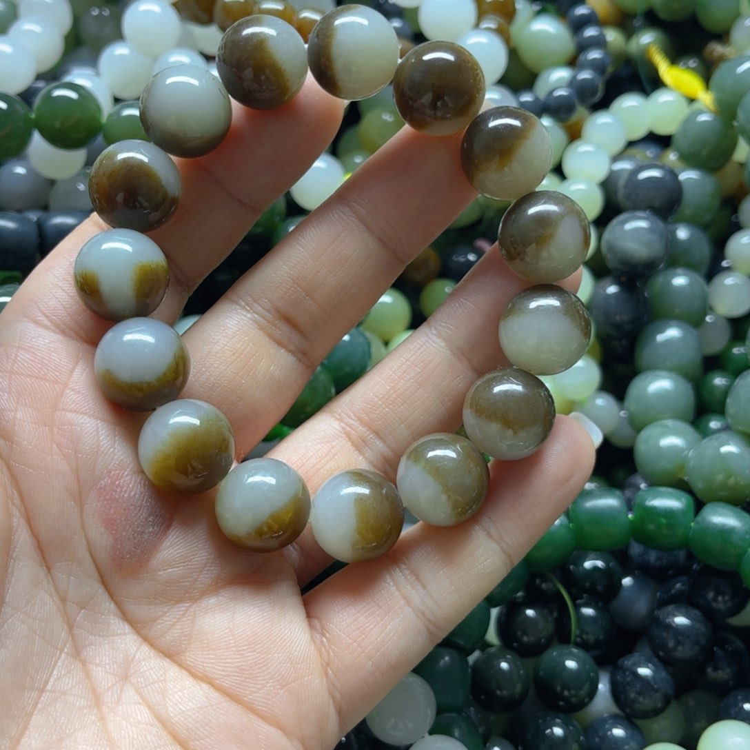 和田玉手链未镶嵌