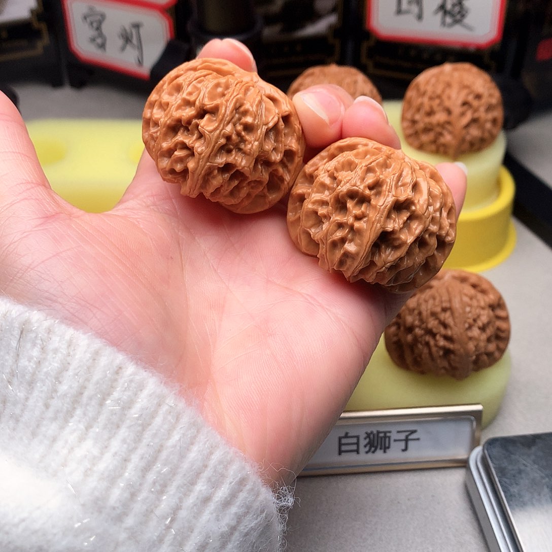 吊坠文玩核桃41尺苹果园287号