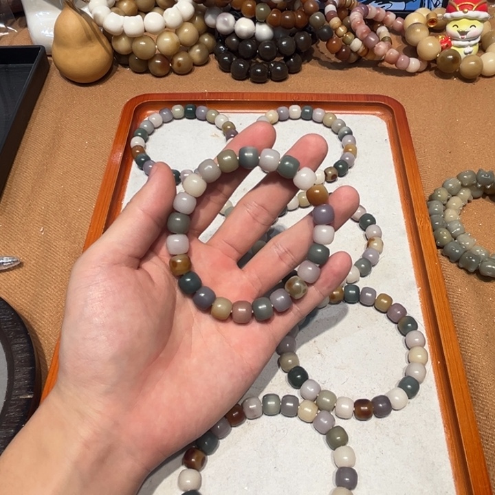 吊坠菩提根/象牙果10炫彩精灵