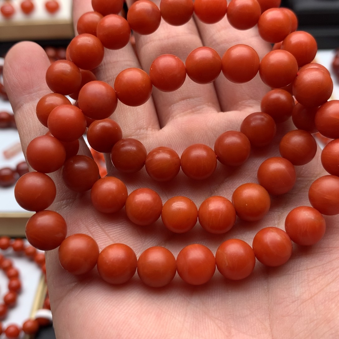 南红玛瑙手链，多样性发货一个未镶嵌