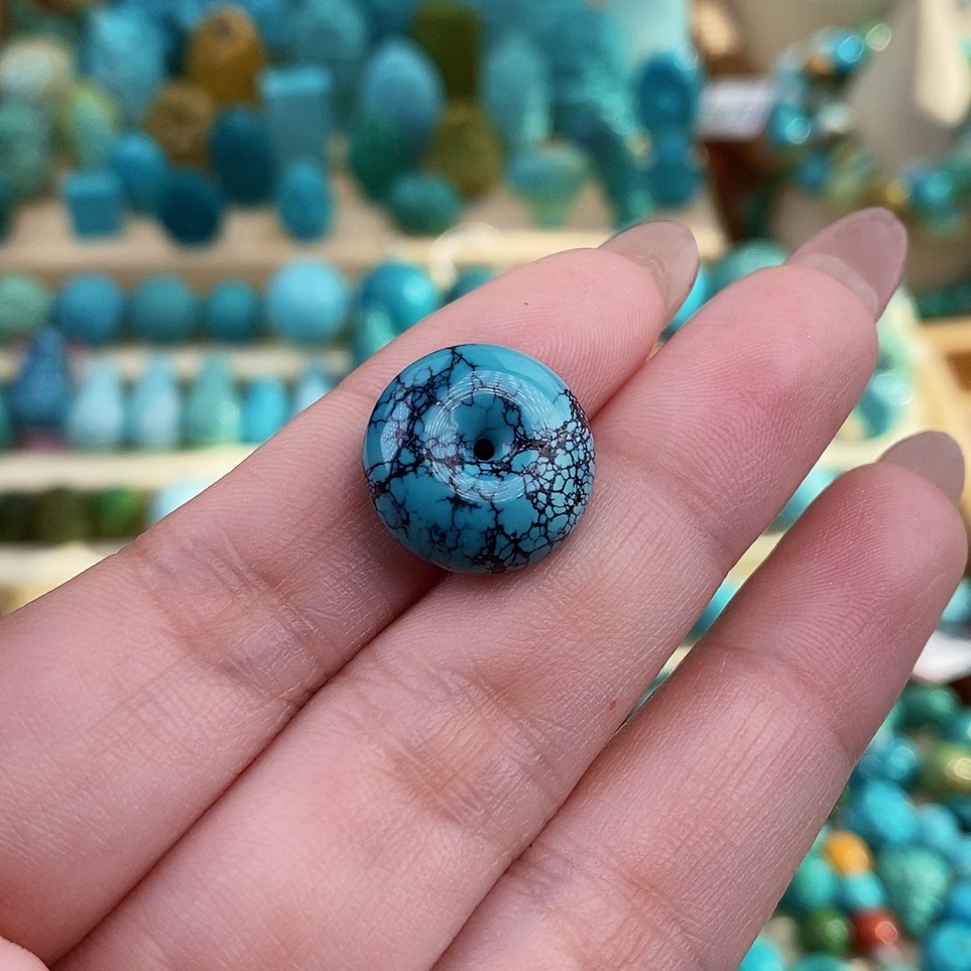 绿松石珠宝奇石未镶嵌什****晚