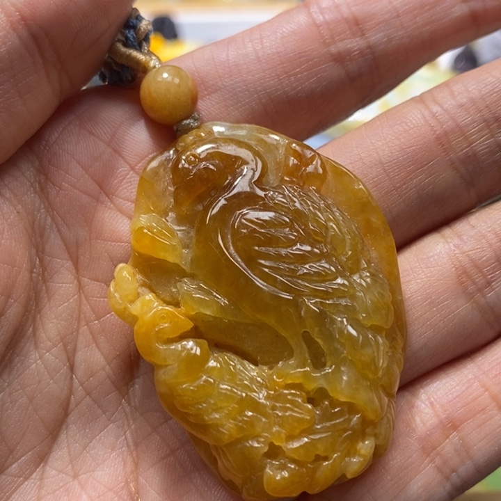 翡翠未镶嵌吊坠(不含链)溜**了A176