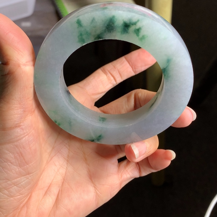 定制翡翠正圈未镶嵌你*姐