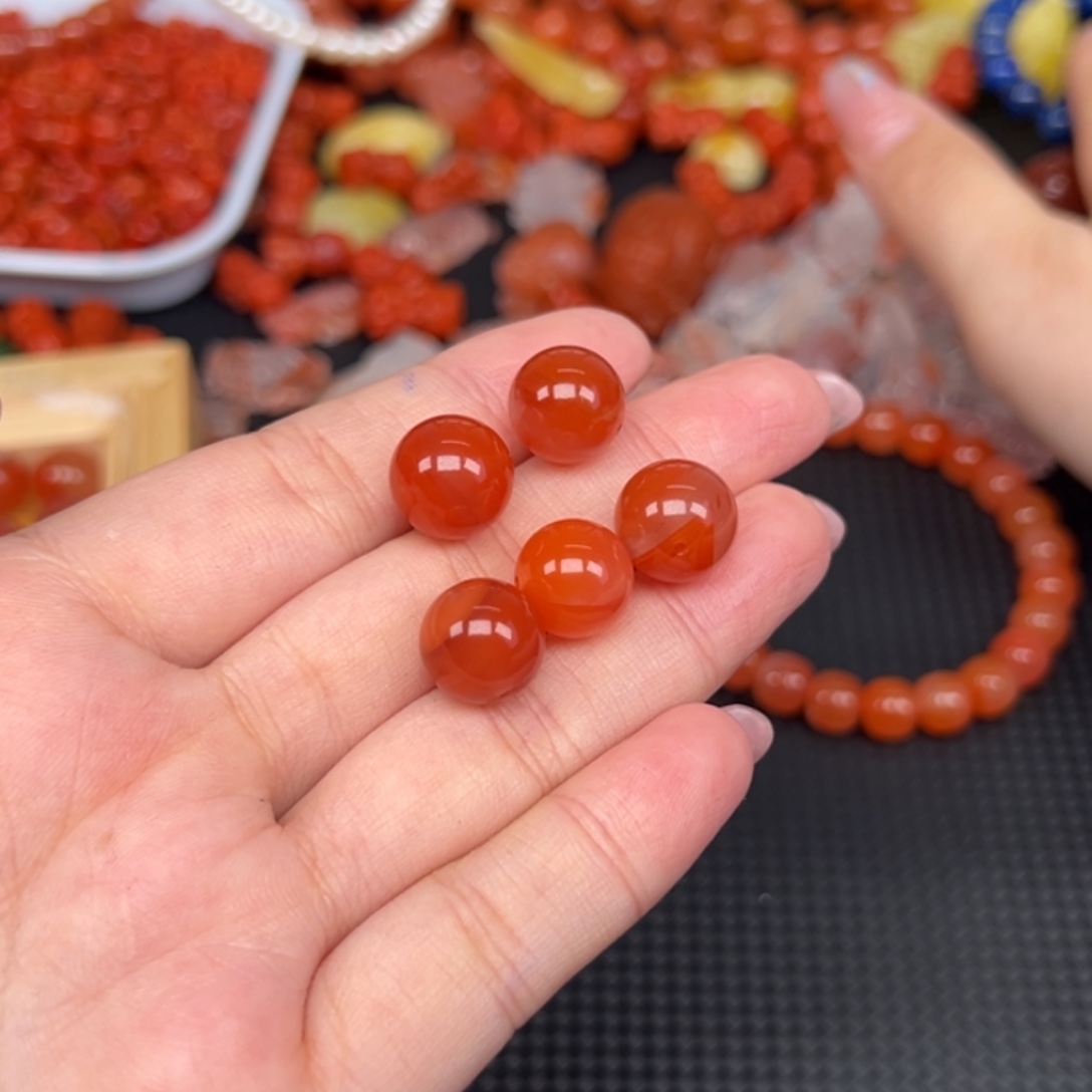 南红玛瑙未镶嵌吊坠(不含链)