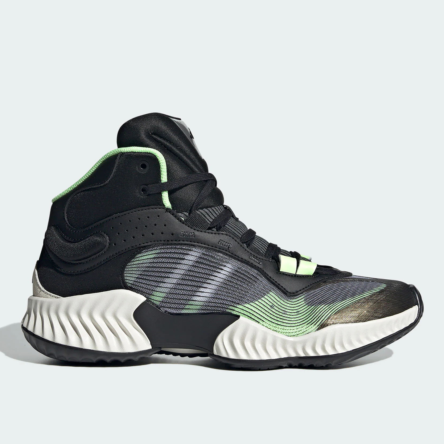 Adidas阿迪达斯PRO VENTILATE MID中高帮团队款实战篮球鞋 JH8079