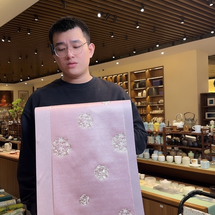 三米凤仙粉茶席茶席