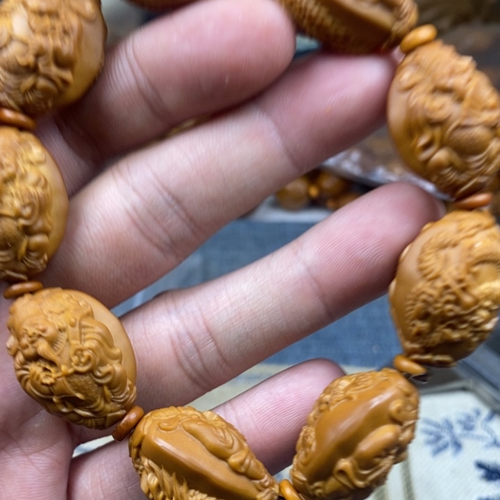 橄榄核手串/手链橄榄核雕工艺手串