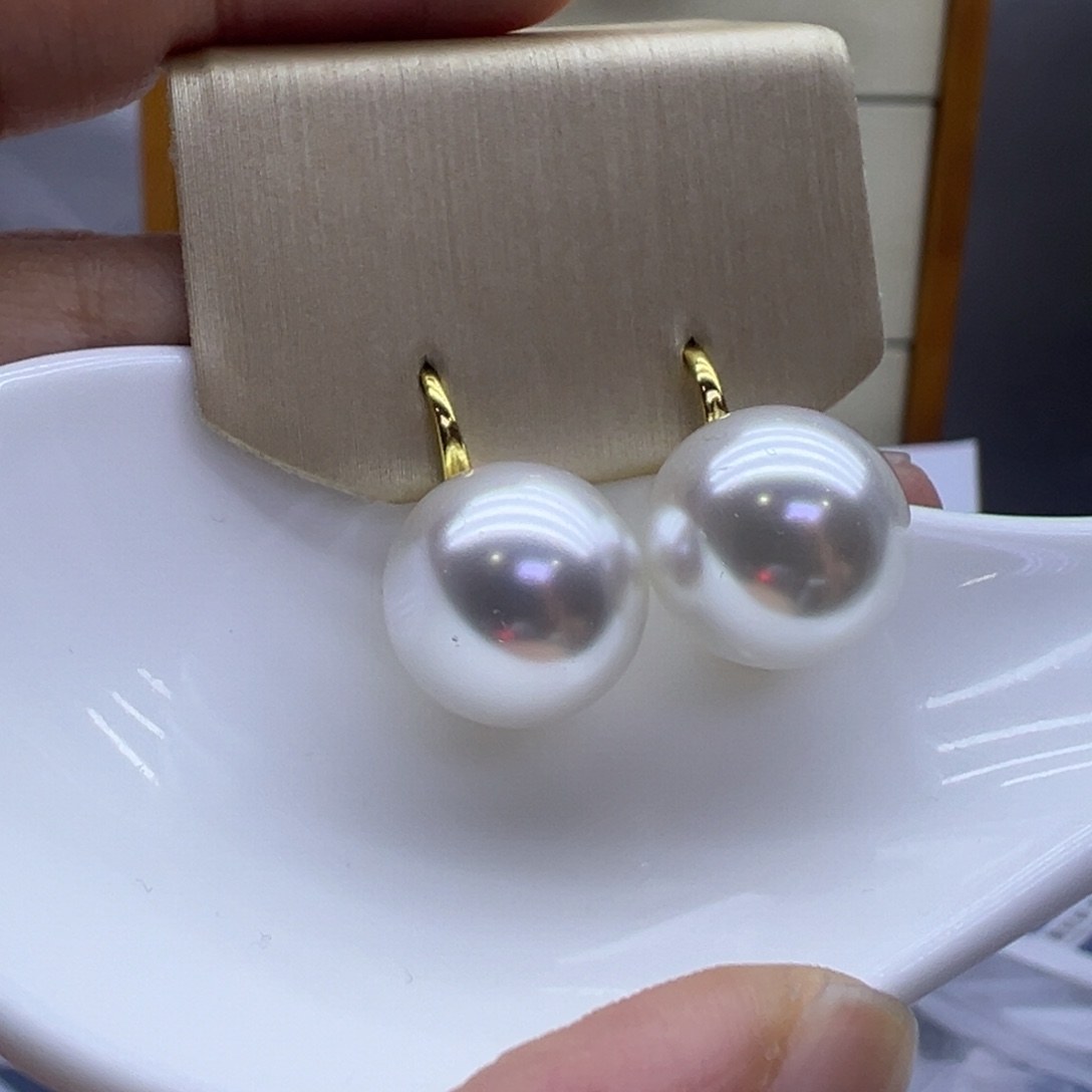 淡水珍珠耳饰未镶嵌