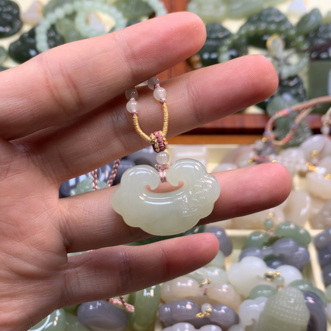 【闪购商品】和田玉颈饰未镶嵌