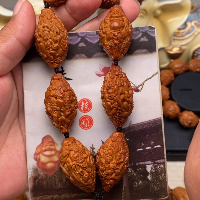 【闪购商品】橄榄核吊坠橄榄手工雕刻工艺