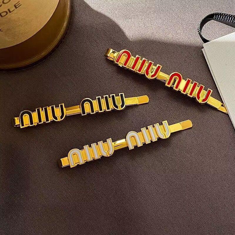 M字母碎发夹刘海一字夹秋冬新款发饰11