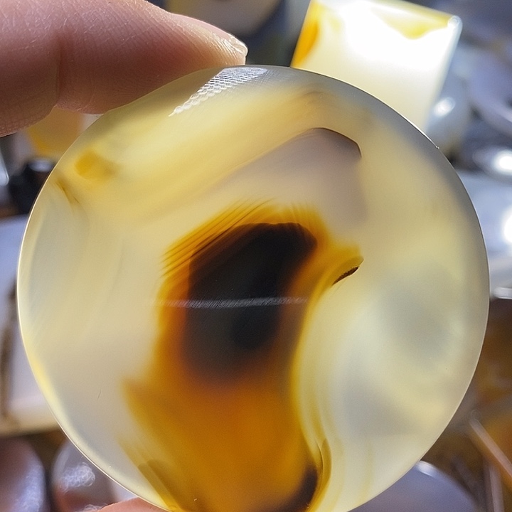 未镶嵌颈饰玛瑙/玉髓用****6