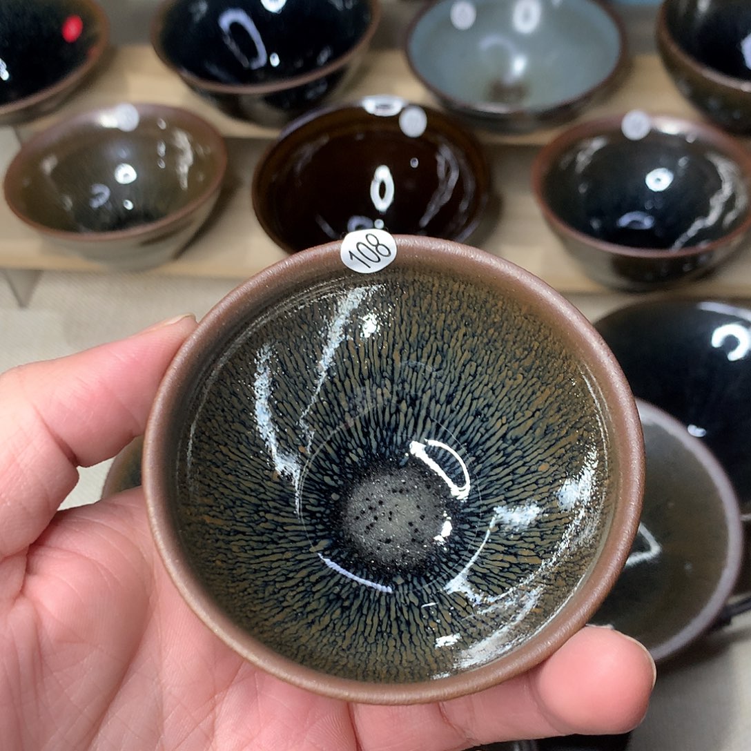 茶盏108 原矿原釉建盏主人杯