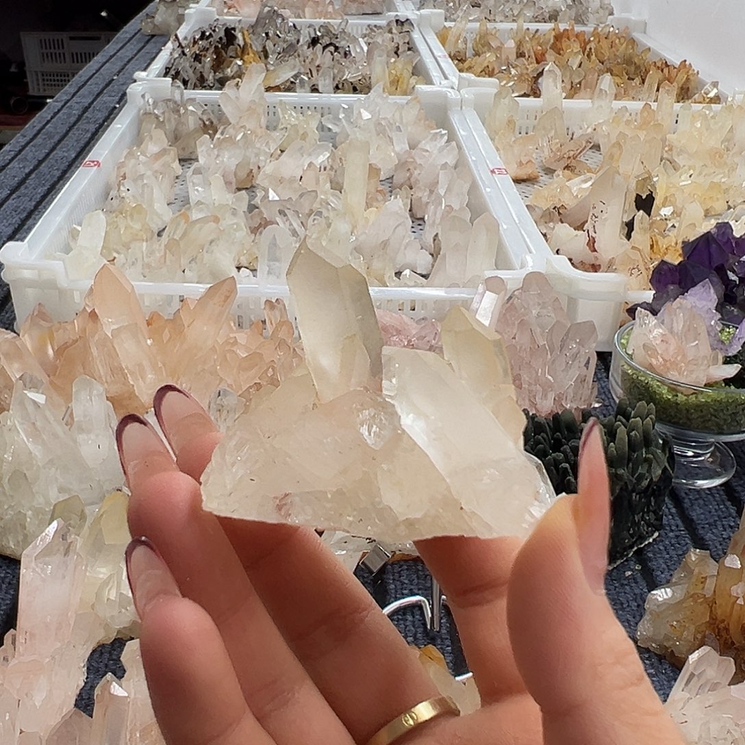 是***欢水晶珠宝半成品银S925镶嵌