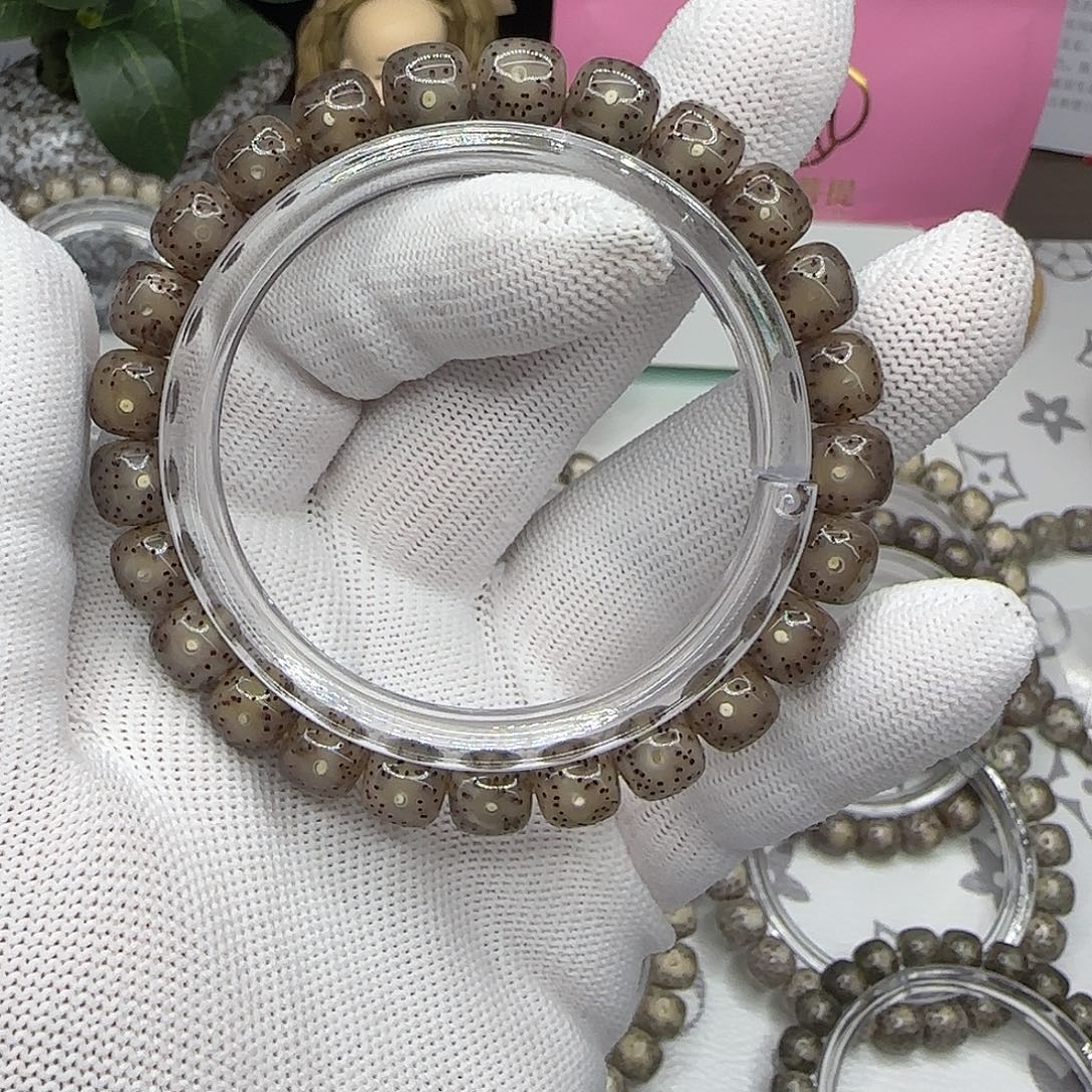 星月菩提吊坠卡9冰糖果冻爆灯爆透